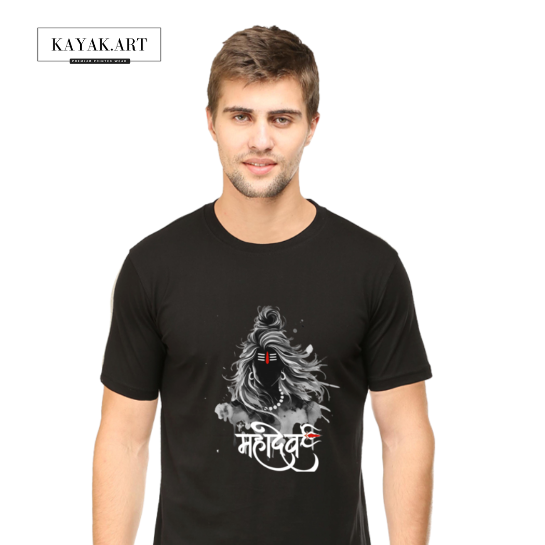 Lord Shiva Mahadev Printed Tshirt Design