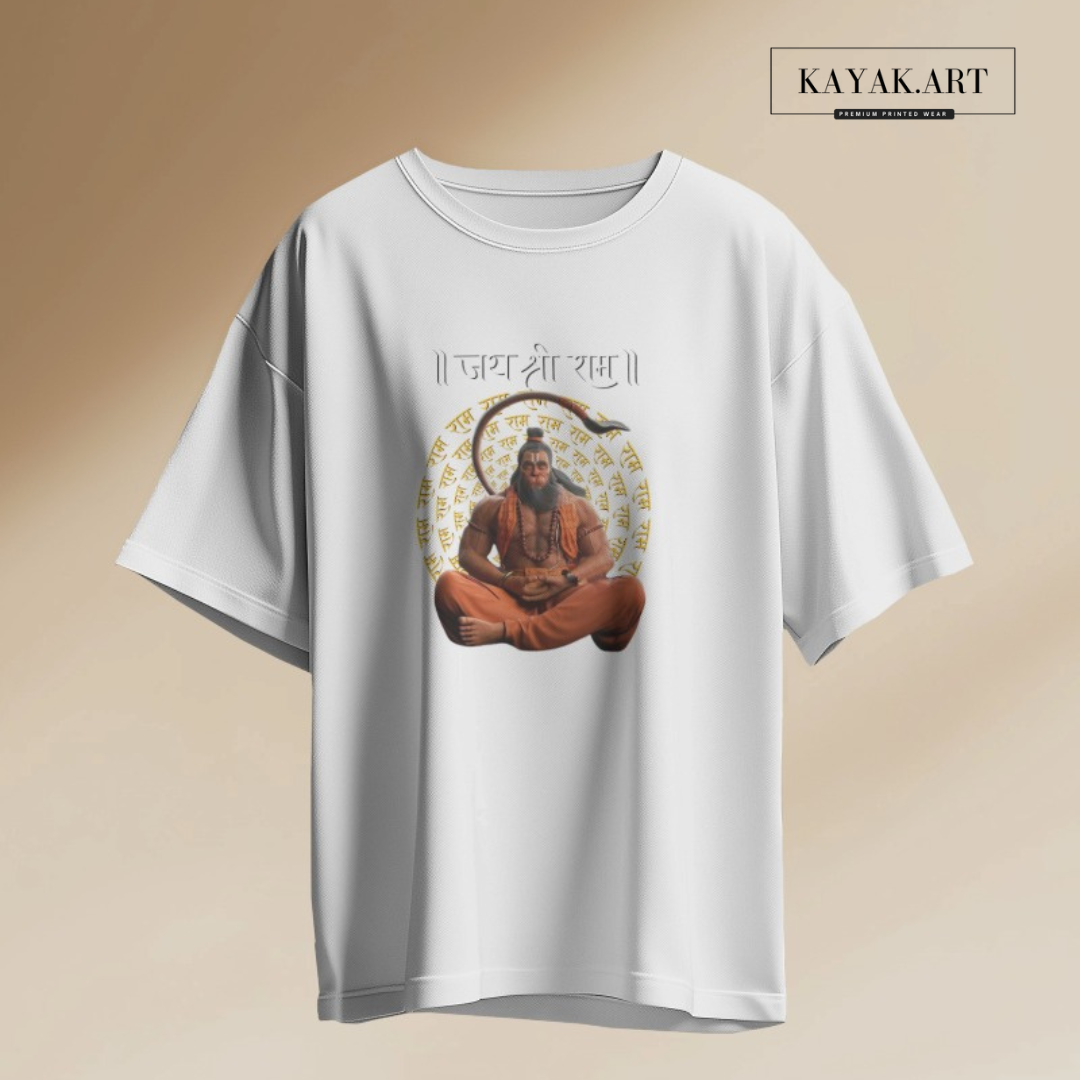 Jai Shree Ram Printed T-shirt Design