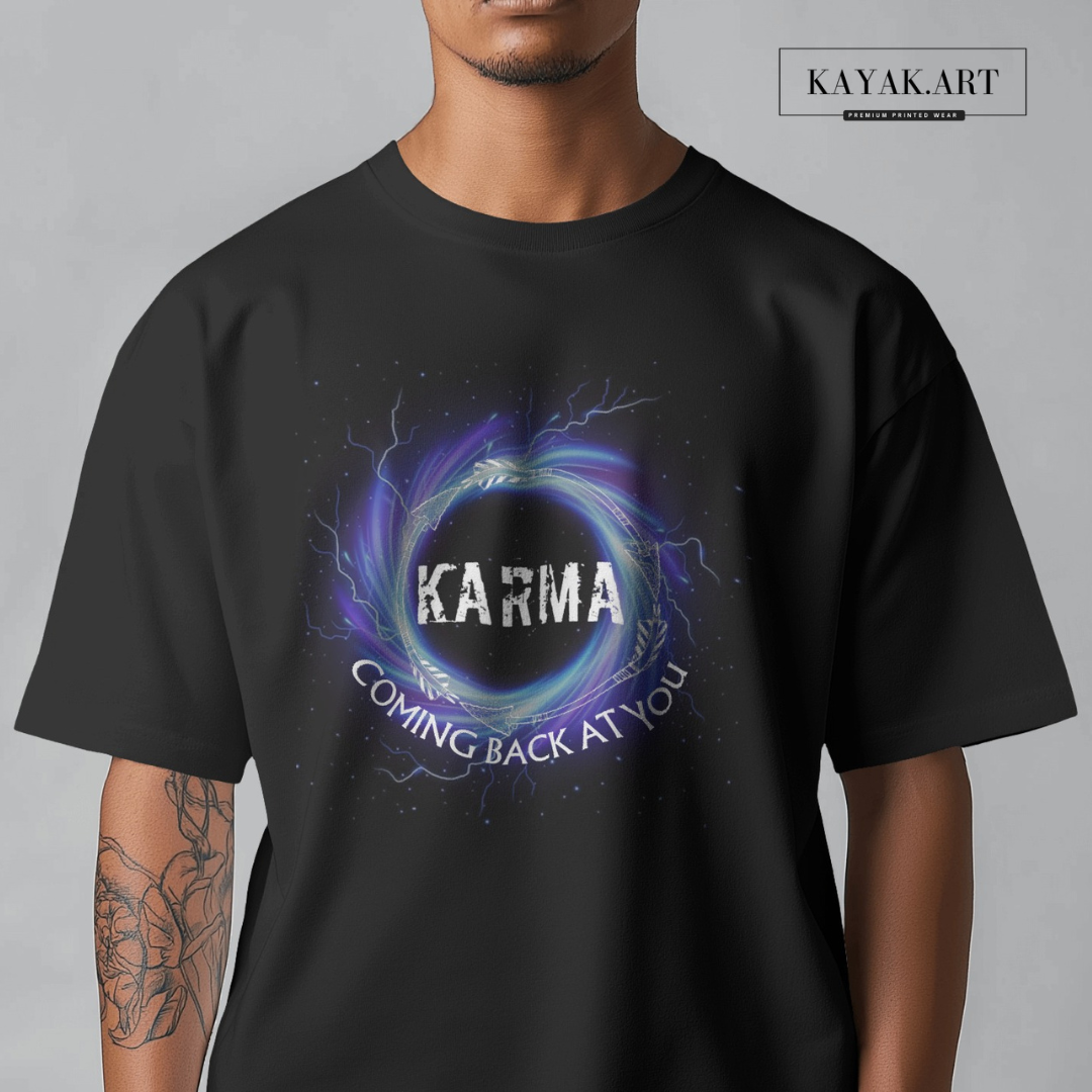 Karma Printed Tshirts for Men and Women