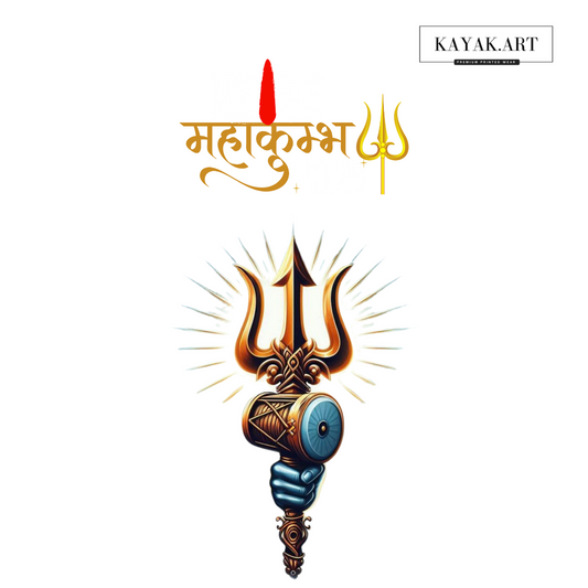 Exclusive Mahakumbh Print T-shirt Design