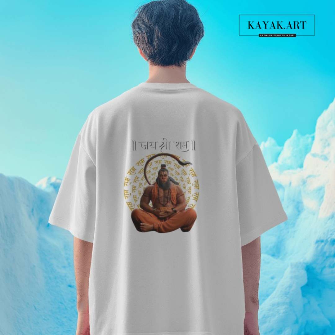 Jai Shree Ram Printed T-shirt Design