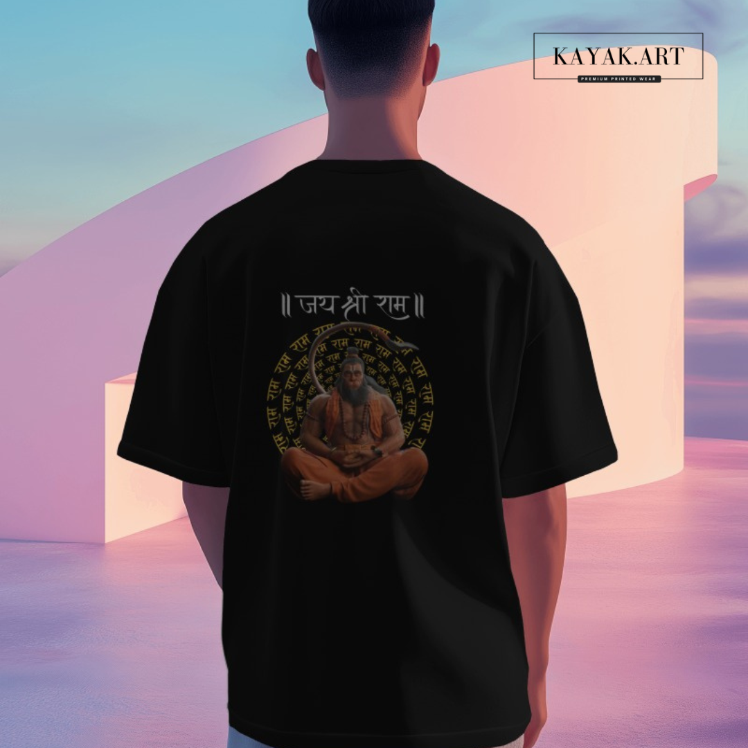 Jai Shree Ram Printed T-shirt Design