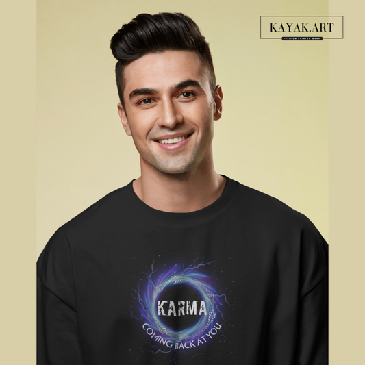 Karma Printed Tshirts for Men and Women
