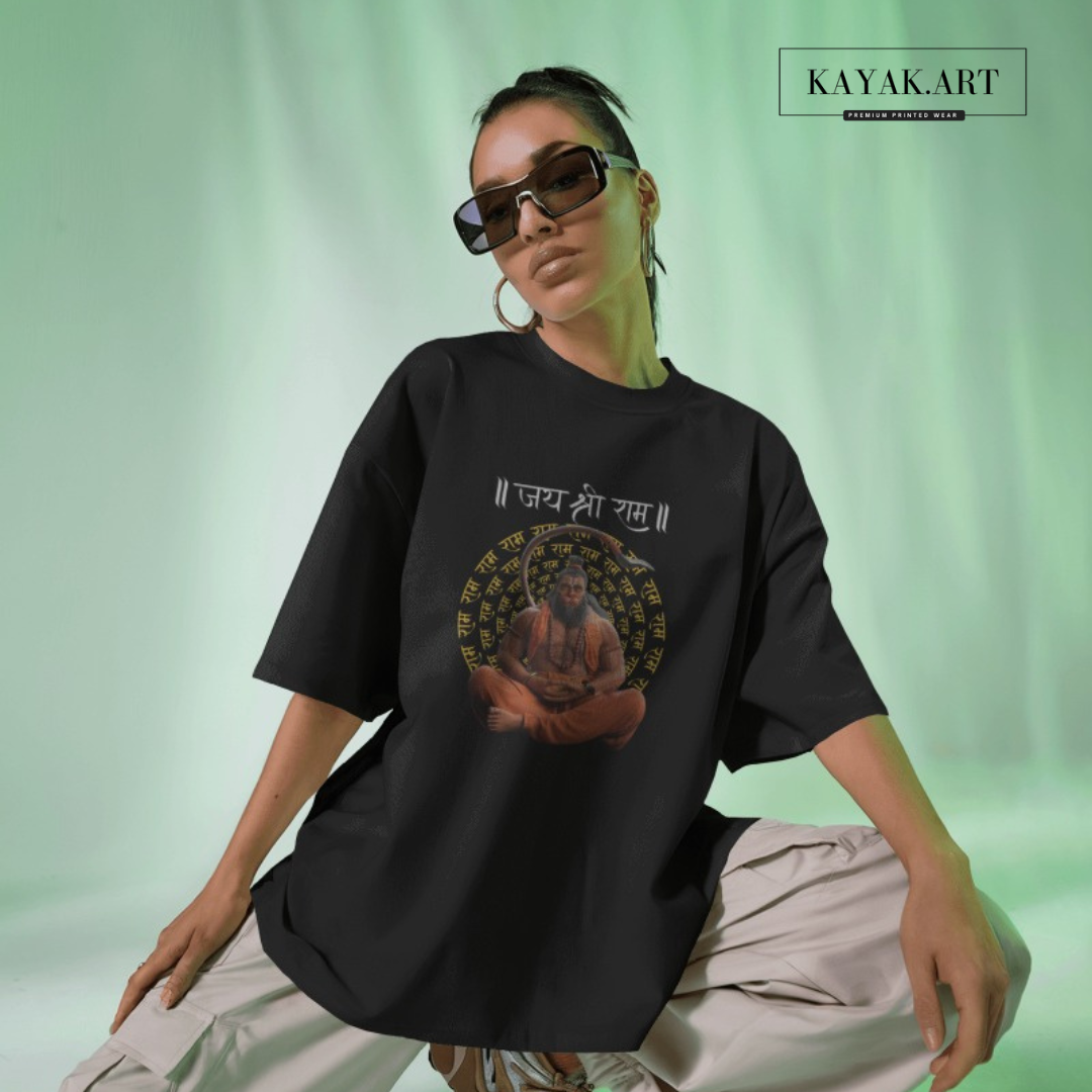 Jai Shree Ram Printed T-shirt Design